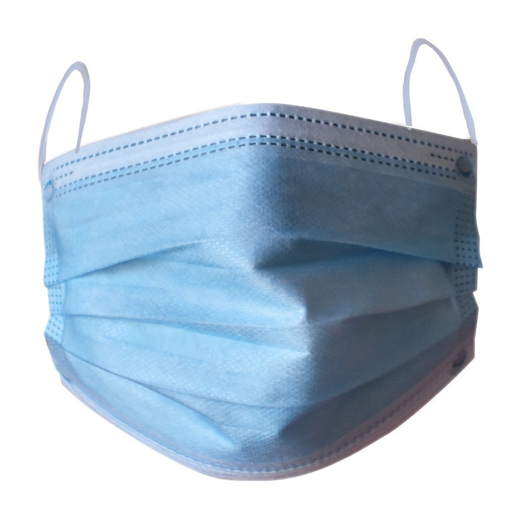 Facemask Caputes bouche à 3 couches hypoallergéniques anti-allergiques 10 pièces