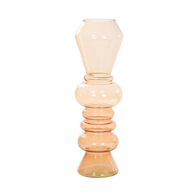 Vase lumineux et vivant verre ø13,5xh44,5cm