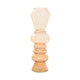Vase lumineux et vivant verre ø13,5xh44,5cm