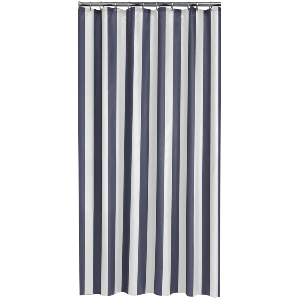 Rideau de douche sceaux en peau sceaux Linje 180 cm bleu 233011324