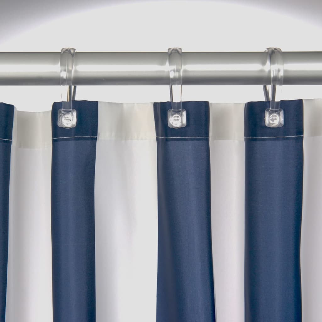 Rideau de douche sceaux en peau sceaux Linje 180 cm bleu 233011324