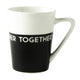 Rose néerlandaise hollandaise rose tasse ensemble blanc noir