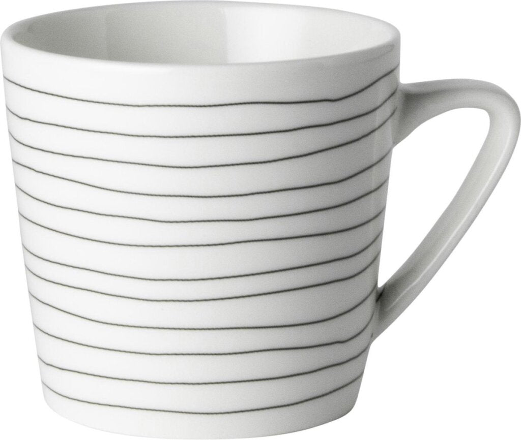 Rose néerlandaise hollandaise loft tasse de café noir et blanc.