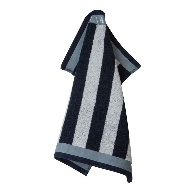 Laura Ashley Laura Ashley Cuisine Serviette à minuit Stripe 50x50 cm bleu foncé