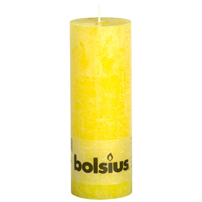 Bolsius Bolsius Stub Candle 19x6,8 cm jaune