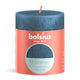 Bolsius Bolsius Bougie de talon chatoyant 8x6,8 cm bleu