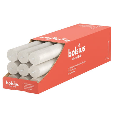 Bolsius bolsius dîner bougie rustique sableux gris