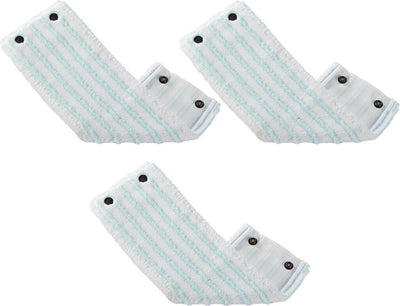 Leifheit clean twist m combi clean m chiffon de rechange pour essuie-sol avec boutons poussoirs micro duo33 cm lot de 3