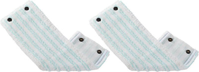Leifheit clean twist xl combi clean xl chiffon de rechange pour essuie-sol avec boutons poussoirs micro duo 42 cm lot de 2