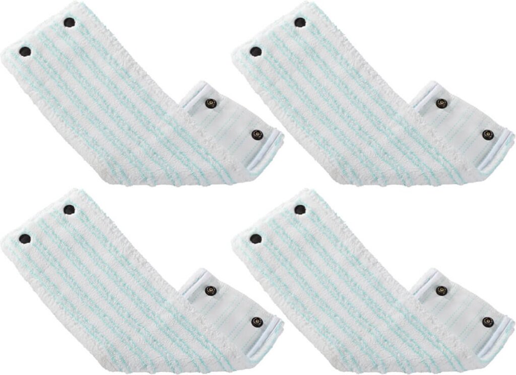 Leifheit clean twist xl combi clean xl chiffon de rechange pour essuie-sol avec boutons poussoirs micro duo 42 cm lot de 4