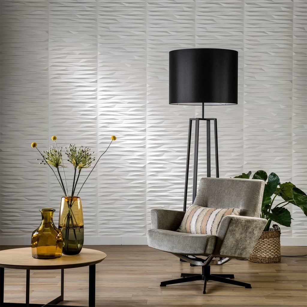 Wallart Wallart 3D Panneaux muraux Valeria 12 pièces GA-WA24