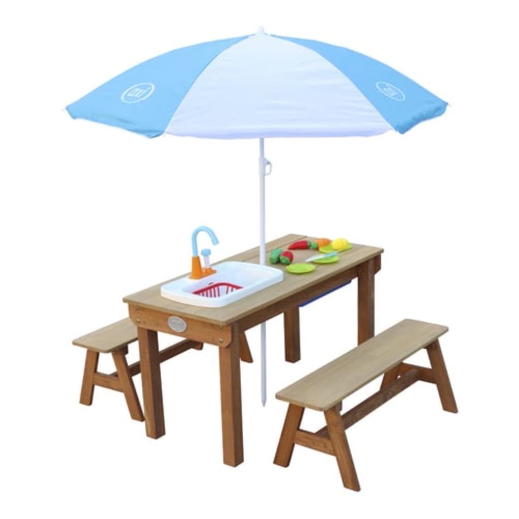 Axi Axi Sands Table à eau à eau Dennis avec cuisine et bancs