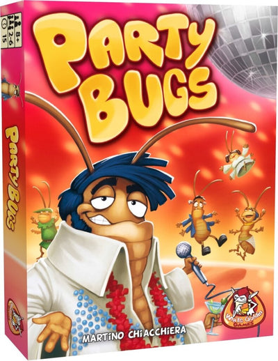 Jeu de cartes de bugs de fête des jeux de gobelin blancs