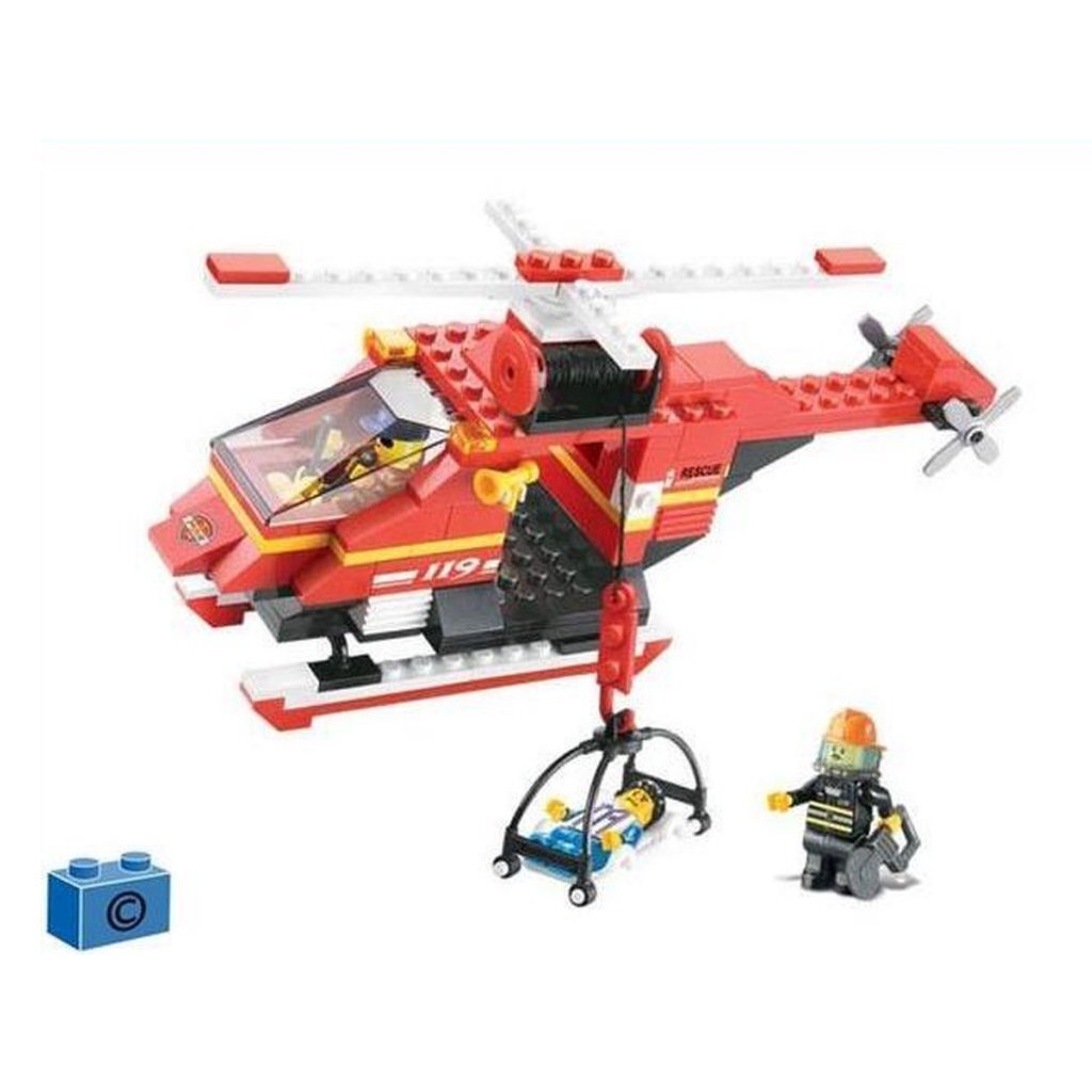 Sluban Fire Alarm Fire Department Hélicoptère