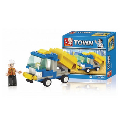 Sluban Town M38-B0178 Camion-benne de 65 pièces