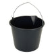 Seau 12 litres noir
