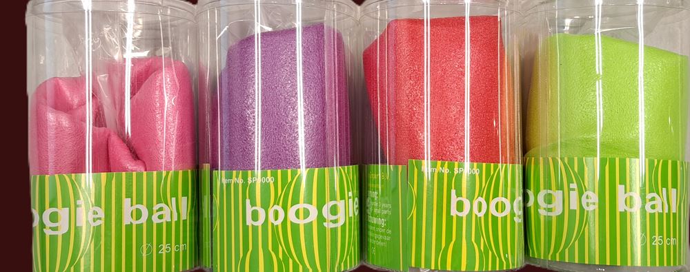 Balle disco 25 cm rouge, violet, vert, rose