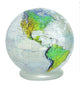 Globe topo transparent 40 cm