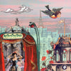 Carte postale illustrée cd02 : métropolitain 6 pcs