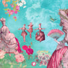 Carte postale illustrée cd04: baroque 6 pcs