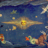 Carte postale illustrée cd06 : constellation 6 pcs