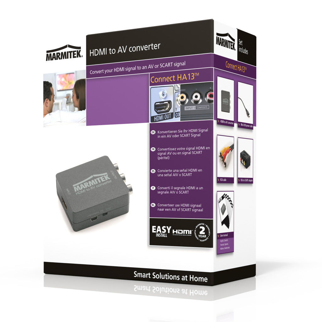 Marmitek Marmitek Connect HA13 HDMI à RCA SCART Converter