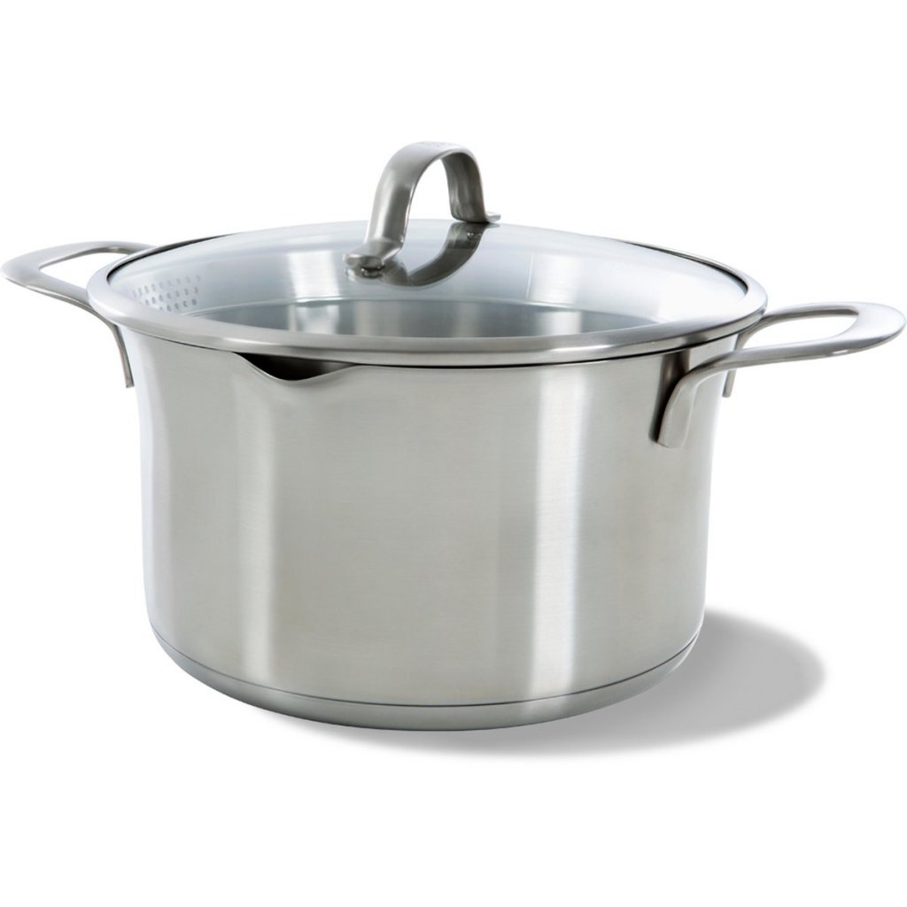 BK BK Wave Soup Pan de 24 cm Verre en acier inoxydable