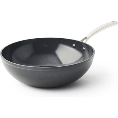Bk supérieur en céramique wokpan 30 cm noir