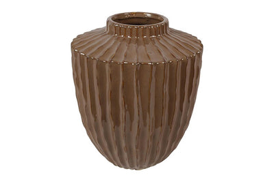 Vase Countryfield duuk s marron h26cm