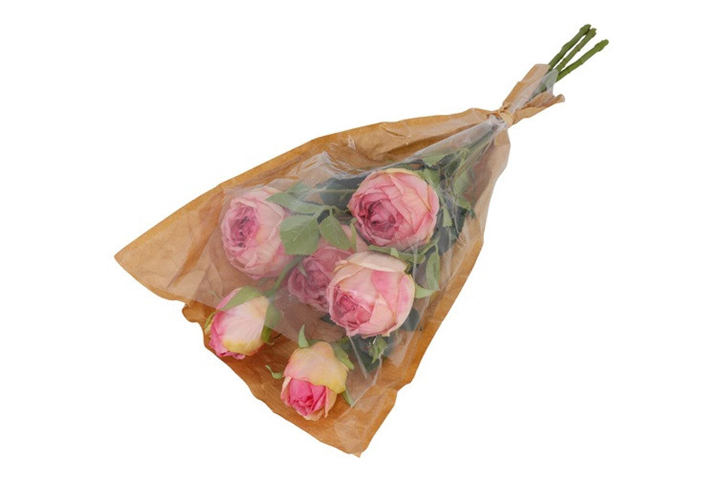 Countryfield bouquet artificiel belle rose h55c