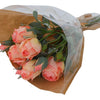 Countryfield bouquet artificiel rose rose h44cm