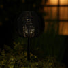 Lampe de table solaire Countryfield noire h30cm