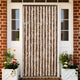 Vidaxl Fly Curtain 100x220 cm CHENILLE BEIGE et brun clair