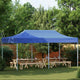 Vidaxl pop-up de tente pliante 3x6 m bleu