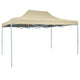 Vidaxl Pliant tente pop-up 3x4,5 m crème blanche