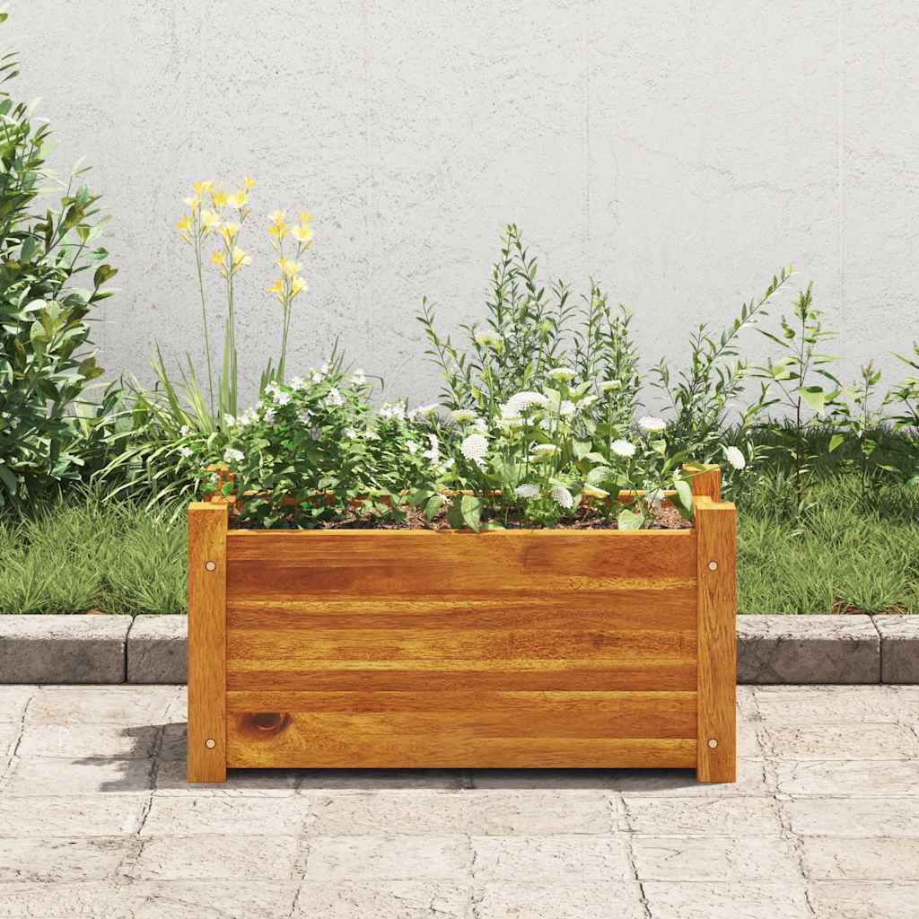 Vidaxl Planter surélevé 50x25x25 cm en bois Acacia
