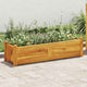 Vidaxl Planning Boîte élevée 100x30x25 cm ACACIA WOOD