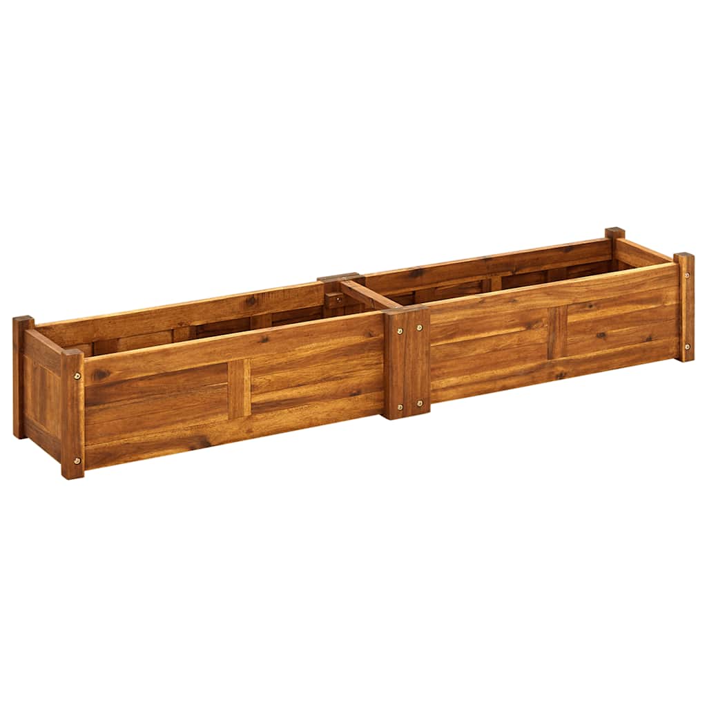 Vidaxl Planter élevé 150x30x25 cm Acaciahout