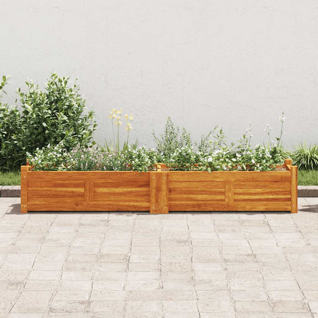 Vidaxl Planter élevé 150x30x25 cm Acaciahout