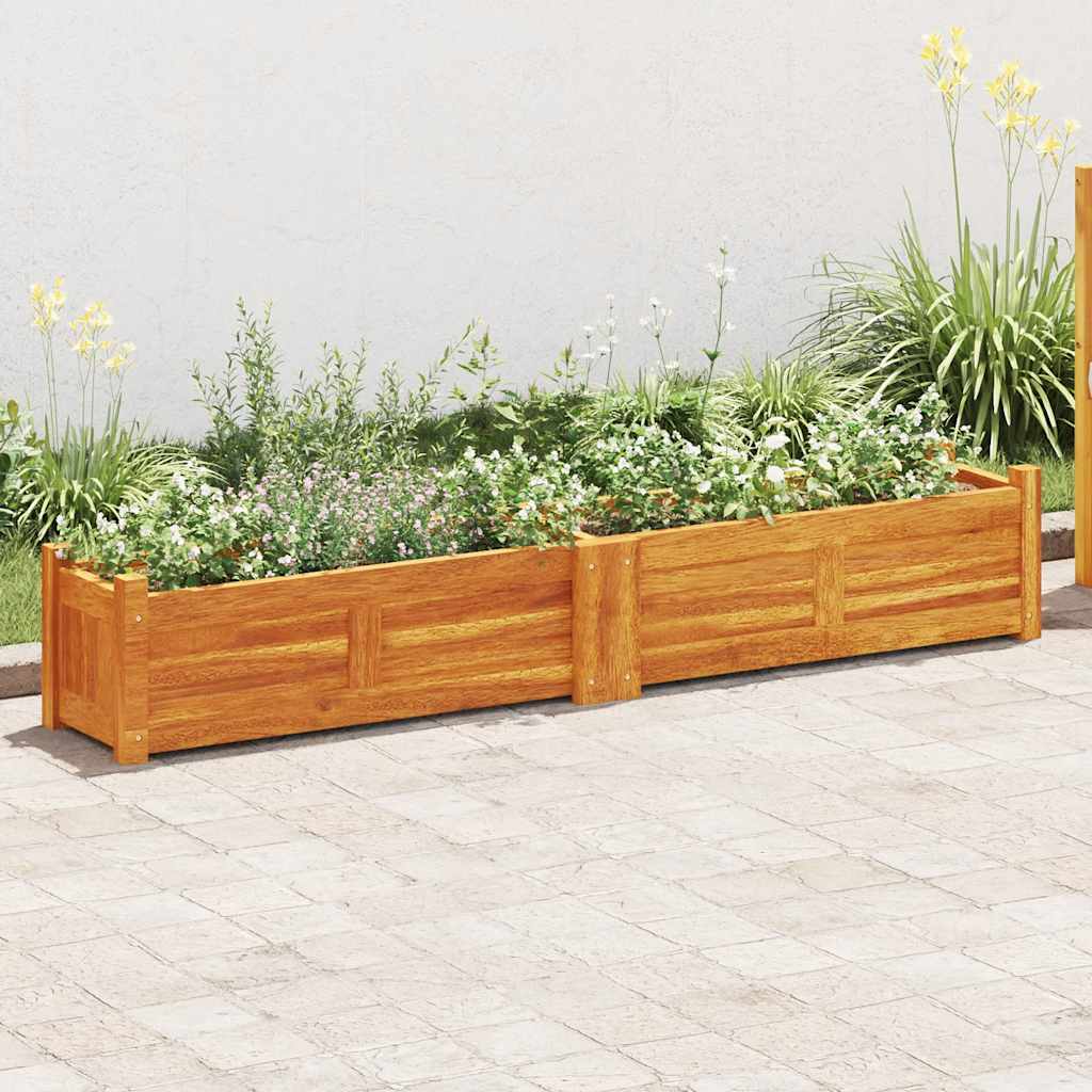 Vidaxl Planter élevé 150x30x25 cm Acaciahout