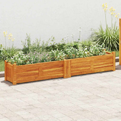 Vidaxl Planter élevé 150x30x25 cm Acaciahout