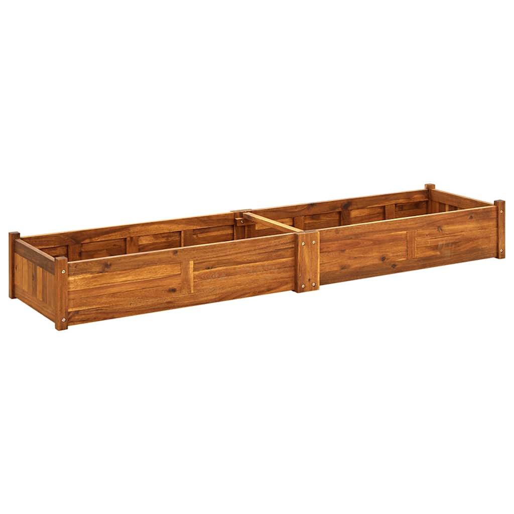 Vidaxl Planning Box Souget 200x50x25 cm Acaciahout
