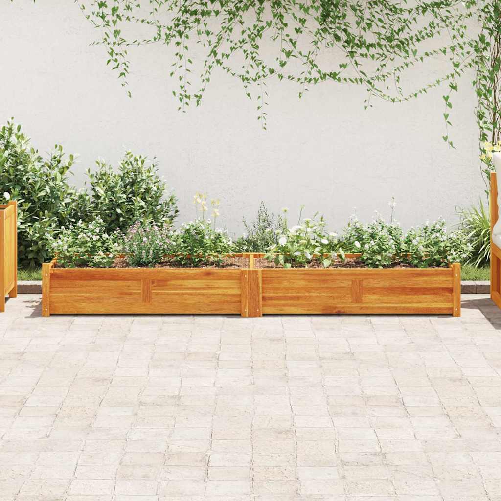 Vidaxl Planning Box Souget 200x50x25 cm Acaciahout