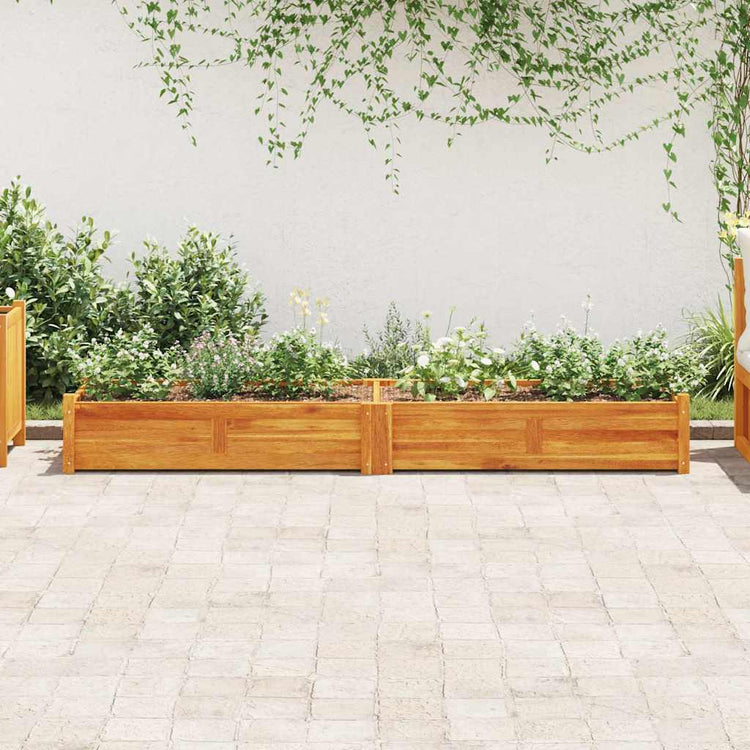 Vidaxl Planning Box Souget 200x50x25 cm Acaciahout