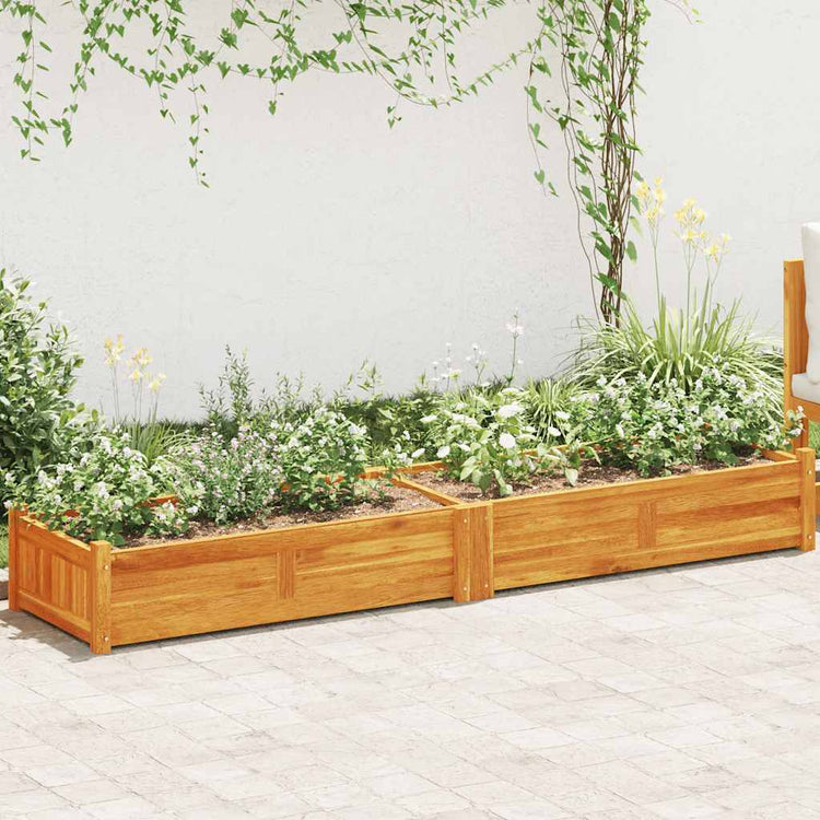 Vidaxl Planning Box Souget 200x50x25 cm Acaciahout