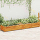 Vidaxl Planning Box Souget 200x50x25 cm Acaciahout