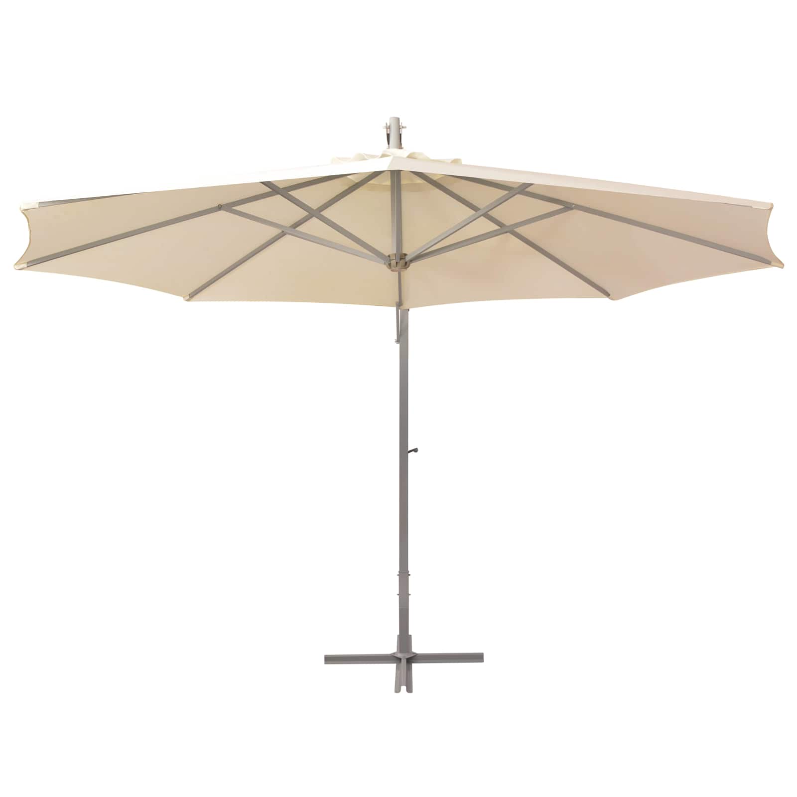 VidaXL parasols de jardin beige polyester