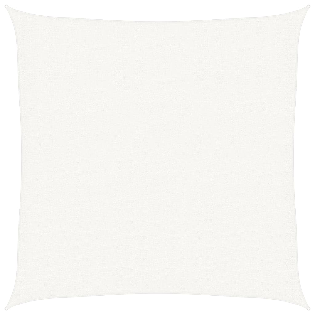 Vidaxl Sunshade HDPE Square 3,6x3,6 m blanc