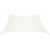 Vidaxl Sunshade HDPE rectangle 2x4 m blanc