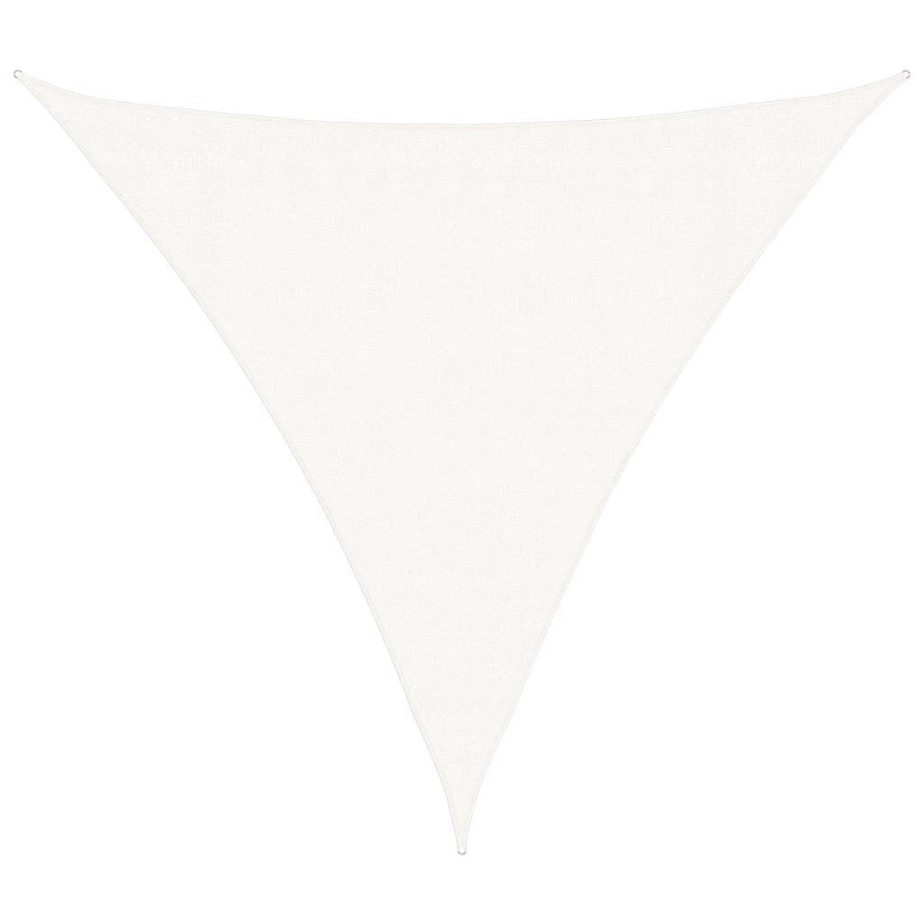 Vidaxl Sunshade HDPE Triangle 3.6x3.6x3,6 m blanc